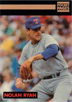 1992-94 Pocket Pages Cards #13 Nolan Ryan Front