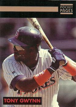 1992-94 Pocket Pages Cards #27 Tony Gwynn Front