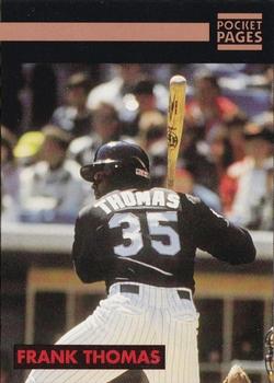 1992-94 Pocket Pages Cards #33 Frank Thomas Front