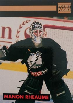 1992-94 Pocket Pages Cards #41 Manon Rheaume Front