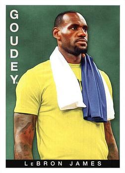 2015 Upper Deck Goodwin Champions - Goudey #9 LeBron James Front