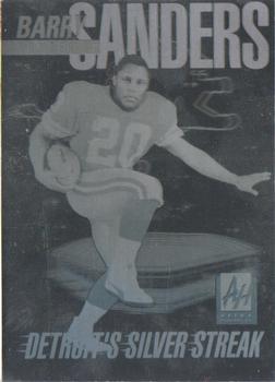 1991 Arena Holograms - Signature Series #4 Barry Sanders Front