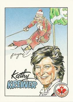 1992 Nabisco Multigrain Team #4 Kathy Kreiner Front