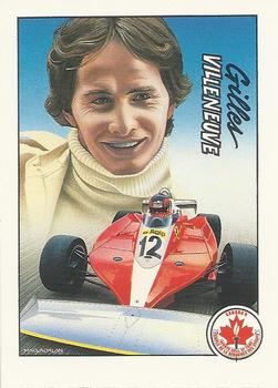 1992 Nabisco Multigrain Team #16 Gilles Villeneuve Front