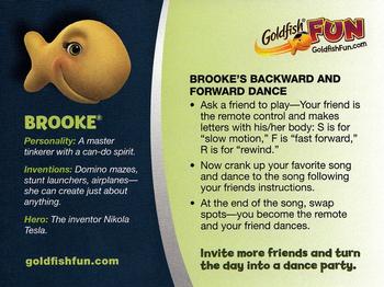 2015 Sports Illustrated for Kids - Goldfish Fun #NNO Brooke Back