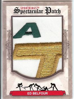 2012 Sportkings Series E - Spectacular Patch #SP-10 Ed Belfour Front