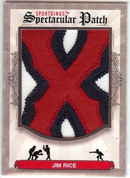 2012 Sportkings Series E - Spectacular Patch #SP-31 Jim Rice Front