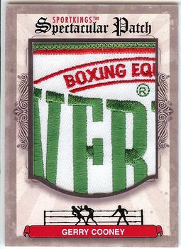 2012 Sportkings Series E - Spectacular Patch #SP-50 Gerry Cooney Front