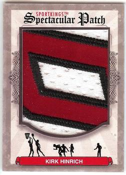 2012 Sportkings Series E - Spectacular Patch #SP-51 Kirk Hinrich Front