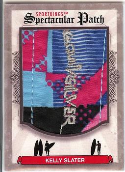 2012 Sportkings Series E - Spectacular Patch #SP-74 Kelly Slater Front