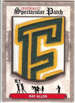 2012 Sportkings Series E - Spectacular Patch #SP-82 Ray Allen Front