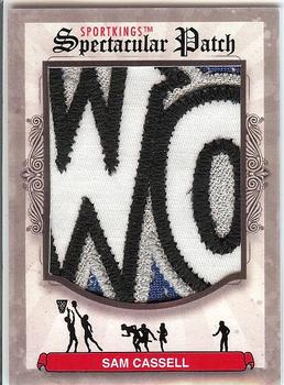 2012 Sportkings Series E - Spectacular Patch #SP-102 Sam Cassell Front