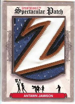 2012 Sportkings Series E - Spectacular Patch #SP-147 Antawn Jamison Front