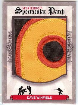 2012 Sportkings Series E - Spectacular Patch #SP-149 Dave Winfield Front