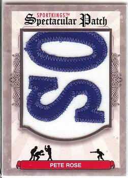2012 Sportkings Series E - Spectacular Patch #SP-152 Pete Rose Front