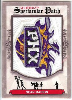 2012 Sportkings Series E - Spectacular Patch #SP-158 Shawn Marion Front