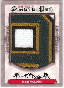 2012 Sportkings Series E - Spectacular Patch #SP-161 Mike Modano Front