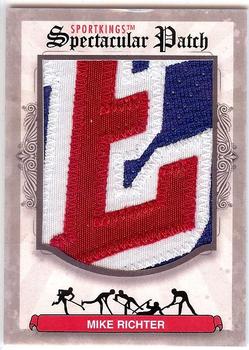 2012 Sportkings Series E - Spectacular Patch #SP-186 Mike Richter Front