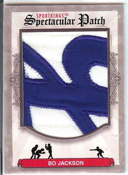 2012 Sportkings Series E - Spectacular Patch #SP-194 Bo Jackson Front