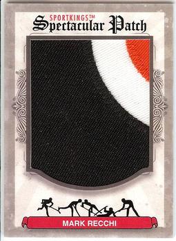 2012 Sportkings Series E - Spectacular Patch #SP-196 Mark Recchi Front