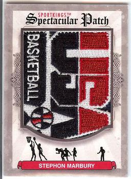 2012 Sportkings Series E - Spectacular Patch #SP-216 Stephon Marbury Front