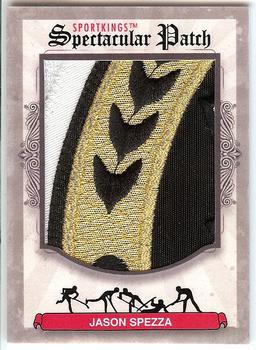2012 Sportkings Series E - Spectacular Patch #SP-224 Jason Spezza Front