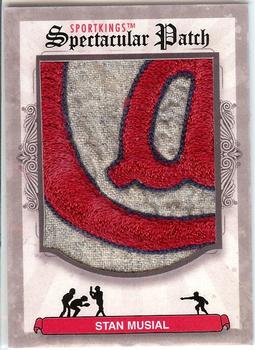 2012 Sportkings Series E - Spectacular Patch #SP-230 Stan Musial Front