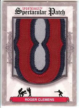 2012 Sportkings Series E - Spectacular Patch #SP-245 Roger Clemens Front