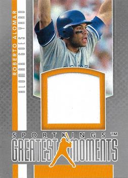 2012 Sportkings Series E - Greatest Moments Silver Version #GM-01 Roberto Alomar Front