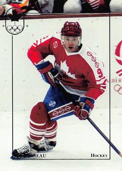 1992 BNA Canadian Winter Olympic Medal Winners #24 Joe Juneau Front