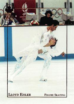 1992 BNA Canadian Winter Olympic Medal Winners #42 Lloyd Eisler Front