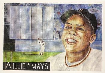 1991 Cardboard Dreams (unlicensed) #1 Willie Mays Front