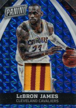 2015 Panini The National VIP - Blue Wave #1 LeBron James Front