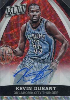 2015 Panini The National VIP - Red Wave #21 Kevin Durant Front