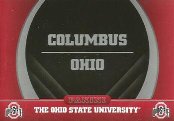 2015 Panini Ohio State Buckeyes #2 Columbus Ohio Front