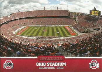 2015 Panini Ohio State Buckeyes #8 Ohio Stadium Front