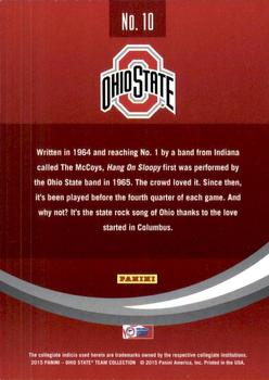 2015 Panini Ohio State Buckeyes #10 Traditions Back