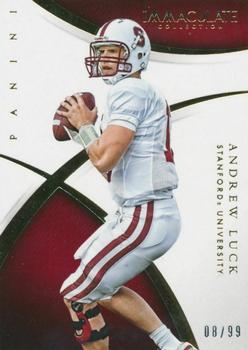 2015 Panini Immaculate Collection Collegiate #6 Andrew Luck Front