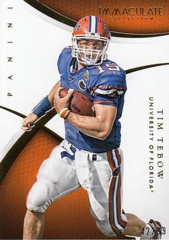 2015 Panini Immaculate Collection Collegiate #95 Tim Tebow Front