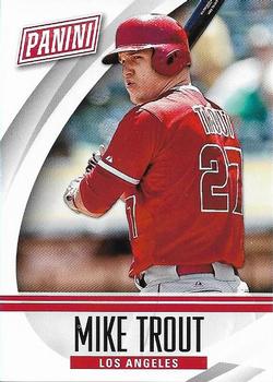 2015 Panini The National #1 Mike Trout Front