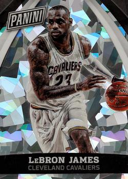 2015 Panini The National VIP - Cracked Ice #1 LeBron James Front