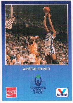 1987 Kentucky Bluegrass State Games #9 Winston Bennett Front