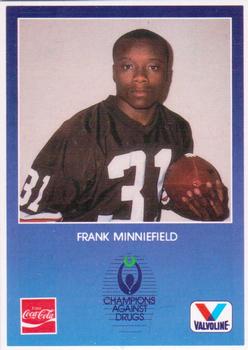 1987 Kentucky Bluegrass State Games #19 Frank Minnifield Front