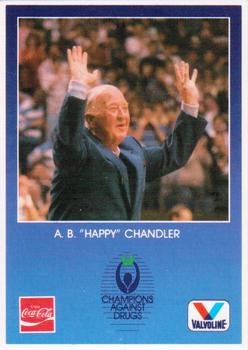1987 Kentucky Bluegrass State Games #22 Happy Chandler Front