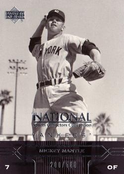2004 Upper Deck National Convention #TN7 Mickey Mantle Front