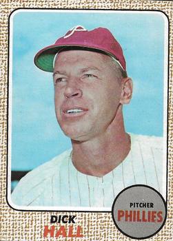1968 Topps Milton Bradley Win-A-Card #17 Dick Hall Front