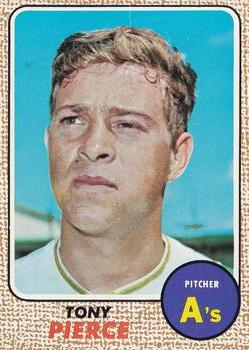 1968 Topps Milton Bradley Win-A-Card #38 Tony Pierce Front