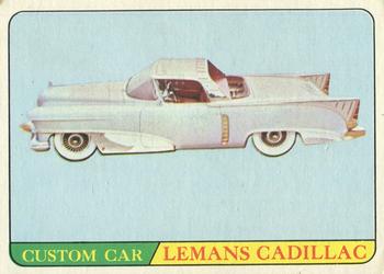 1968 Topps Milton Bradley Win-A-Card #33 Lemans Cadillac Front