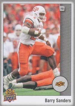 2014 Upper Deck 25th Anniversary #2 Barry Sanders Front