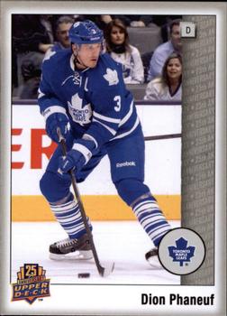 2014 Upper Deck 25th Anniversary #3 Dion Phaneuf Front